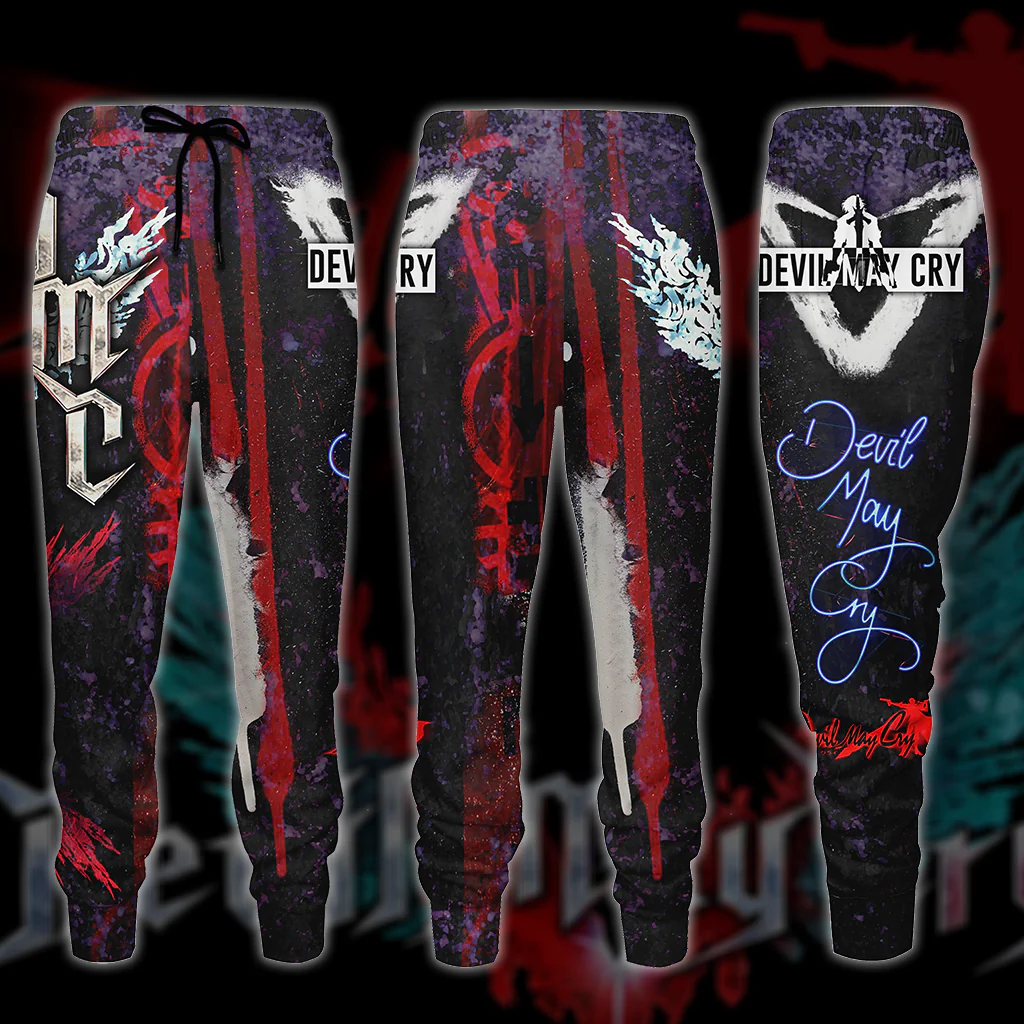 Devil May Cry All Over Print T-shirt Tank Top Zip Hoodie Pullover Hoodie Hawaiian Shirt - Image 7