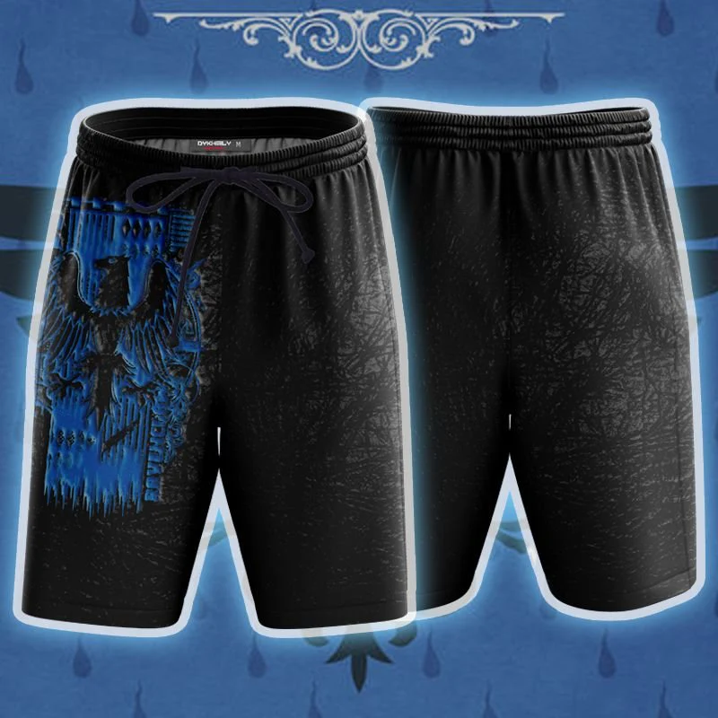 Harry Potter Hogwarts House Gryffindor Slytherin Ravenclaw Hufflepuff Unisex 3D Beach Shorts - Image 4