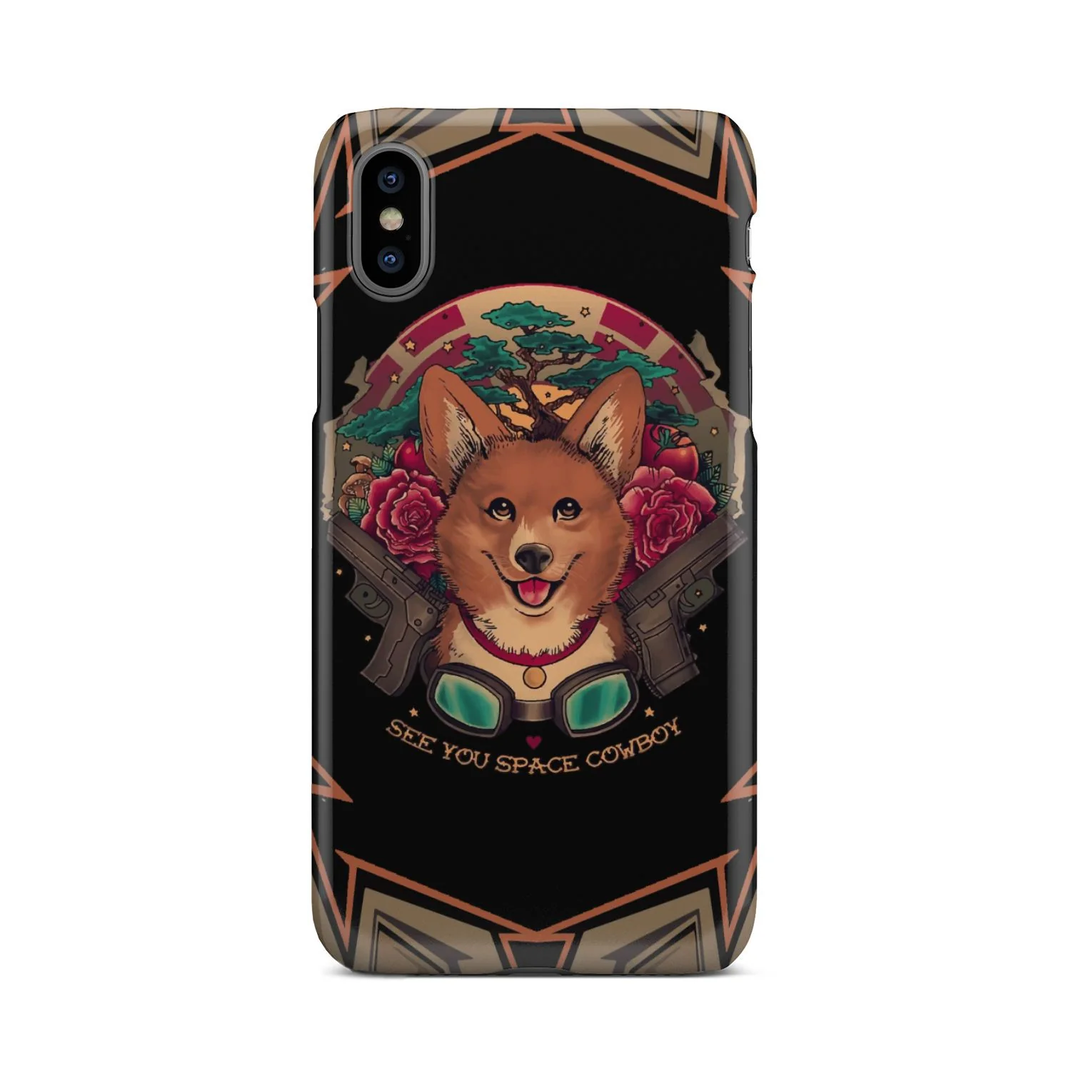 Cowboy Bebop Corgi Dog Ein Phone Case - Image 11