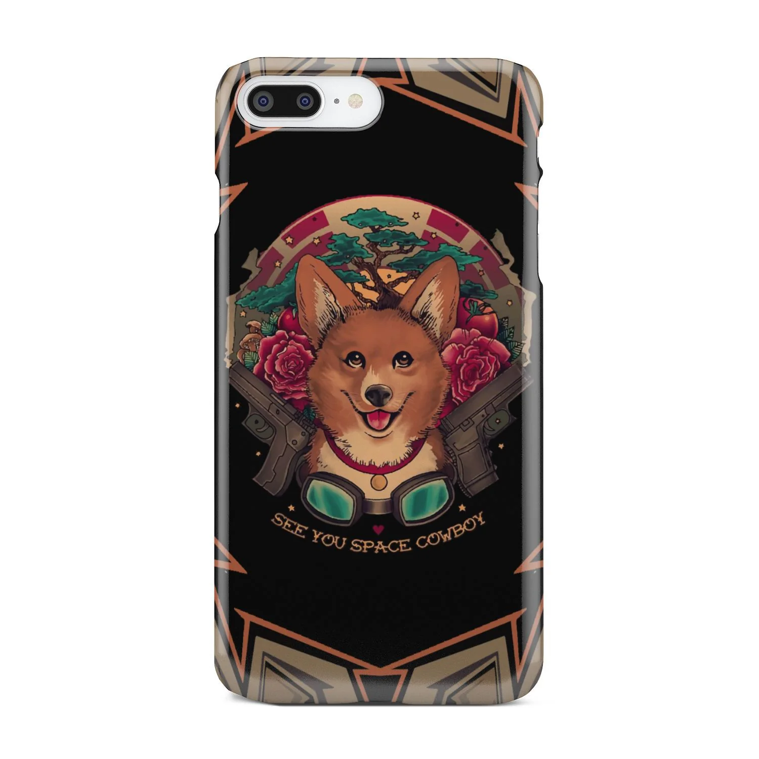 Cowboy Bebop Corgi Dog Ein Phone Case - Image 14