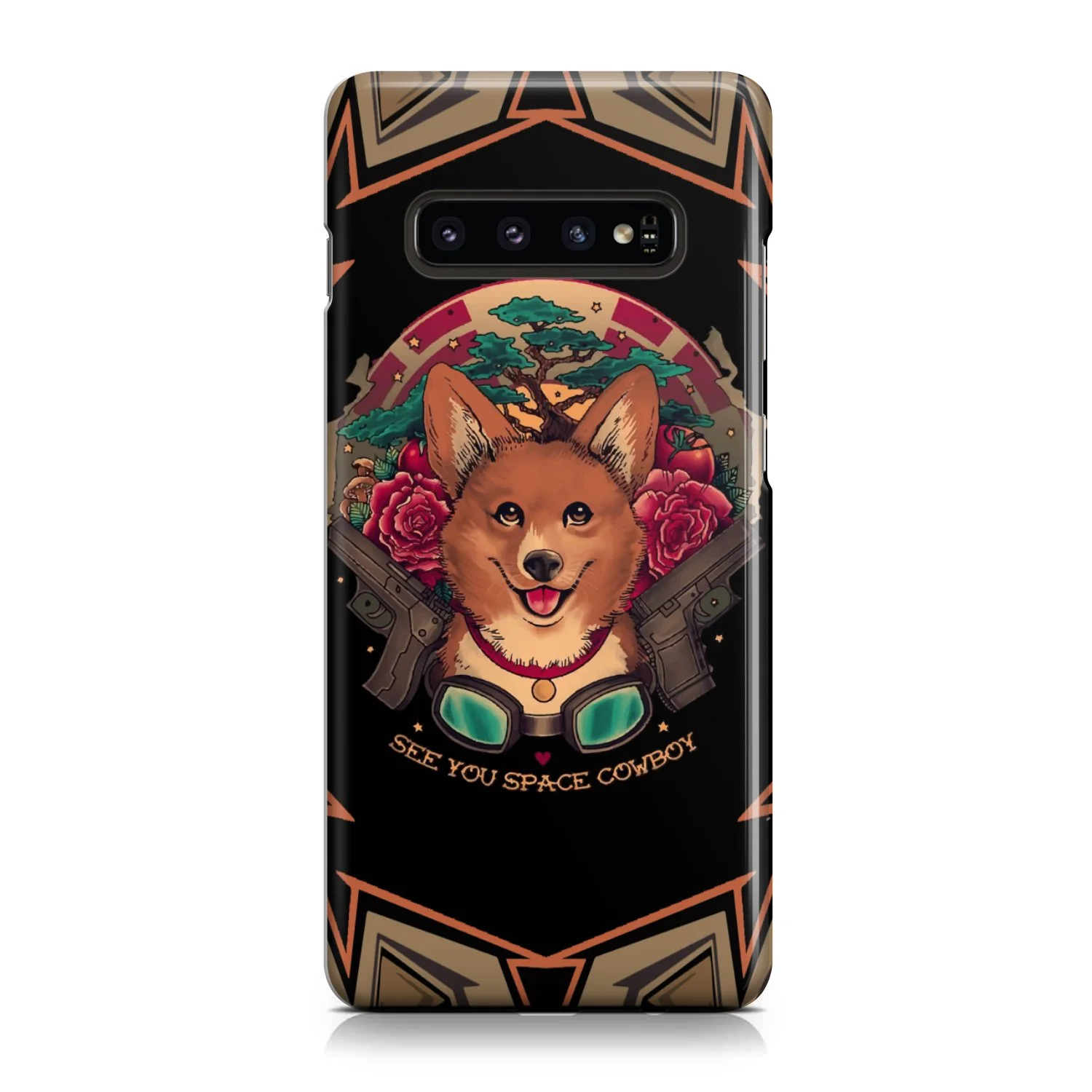 Cowboy Bebop Corgi Dog Ein Phone Case - Image 37