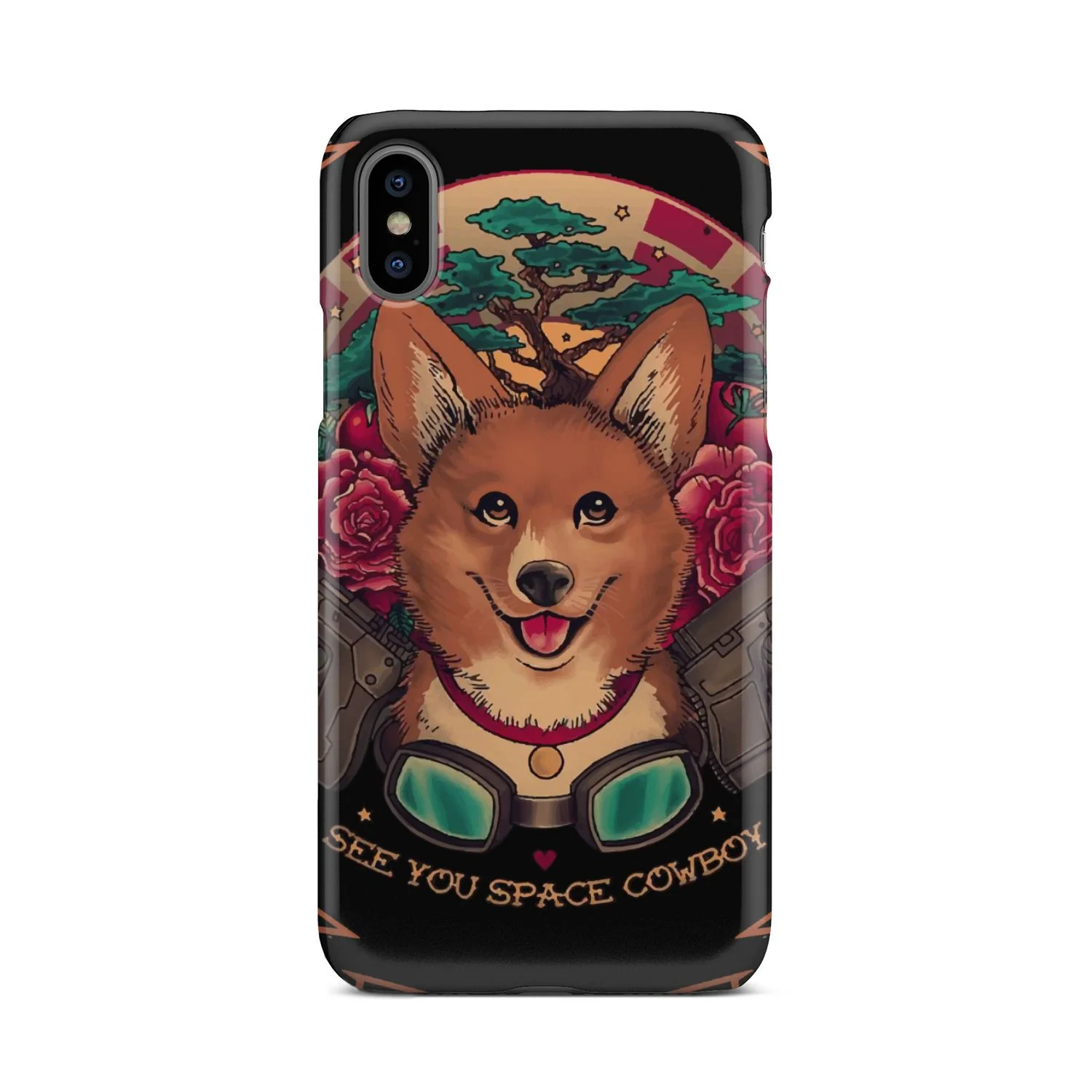 Cowboy Bebop Corgi Dog Ein Phone Case - Image 11