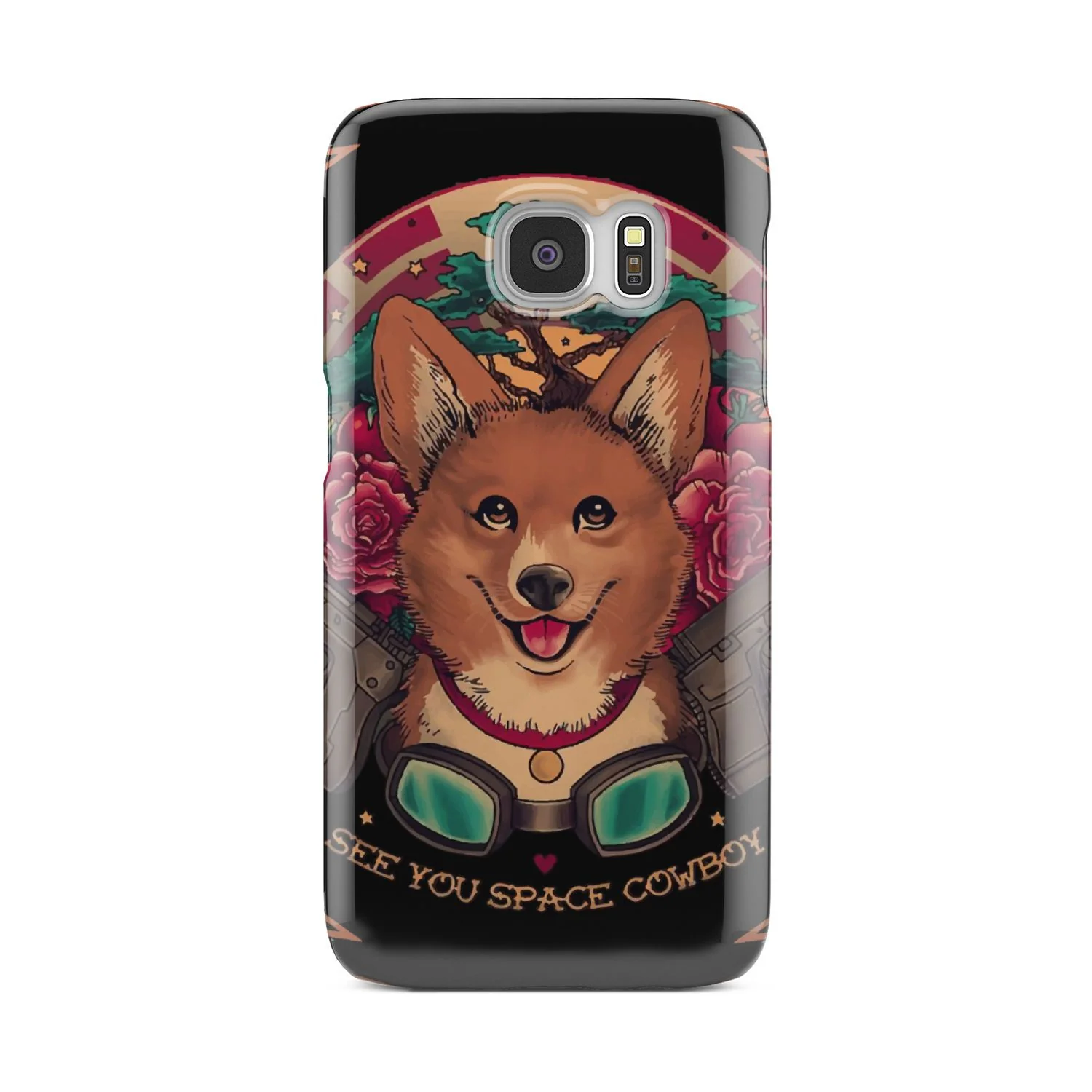 Cowboy Bebop Corgi Dog Ein Phone Case - Image 23