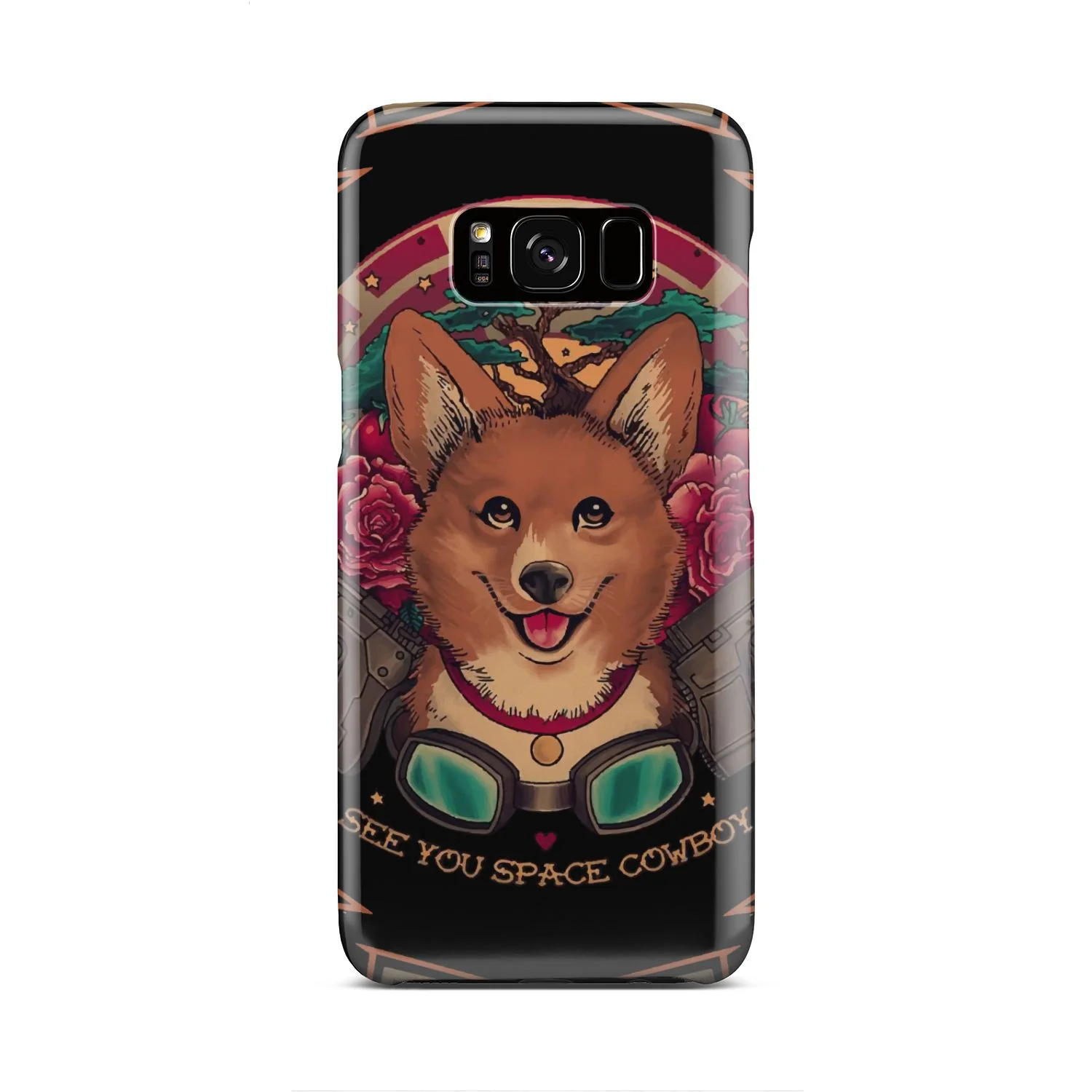 Cowboy Bebop Corgi Dog Ein Phone Case - Image 28