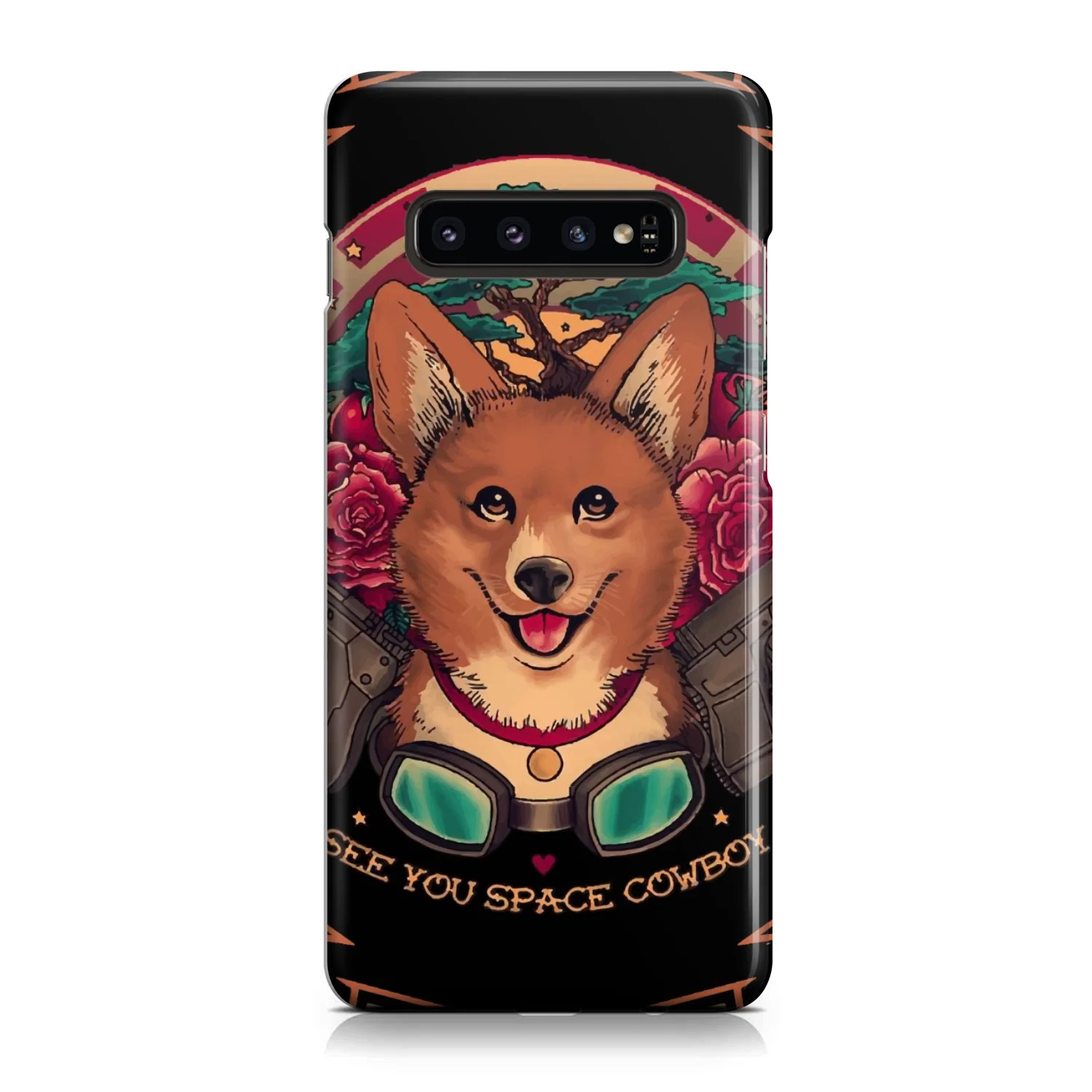 Cowboy Bebop Corgi Dog Ein Phone Case - Image 37