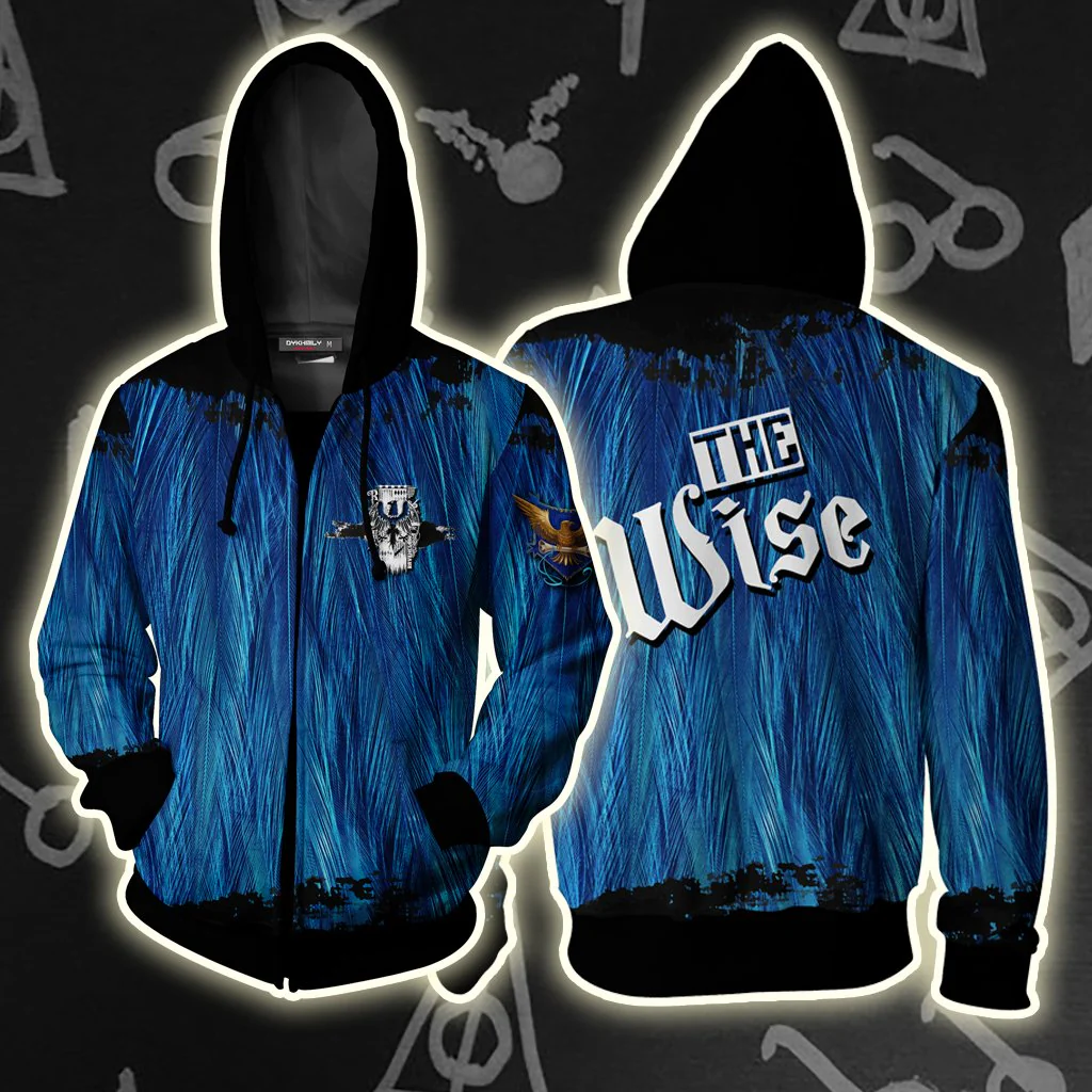 The Wise Ravenclaw Harry Potter Unisex 3D T-shirt - Image 3