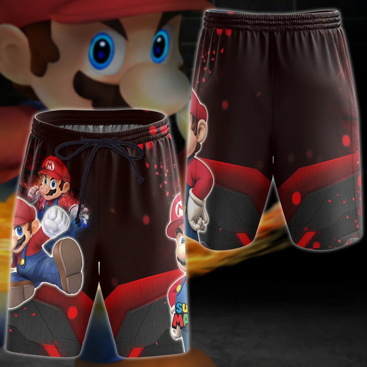Super Mario Video Game 3D All Over Print T-shirt Tank Top Zip Hoodie Pullover Hoodie Hawaiian Shirt Beach Shorts Jogger - Image 3