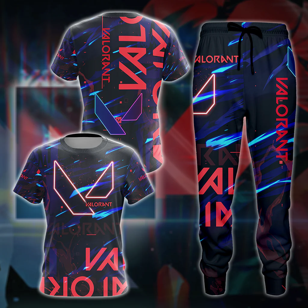 Valorant 3D All Over Print T-shirt Tank Top Zip Hoodie Pullover Hoodie Hawaiian Shirt Beach Shorts Jogger - Image 3