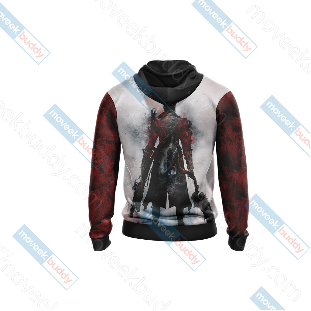 Bloodborne - The Hunter Unisex 3D T-shirt - Image 7