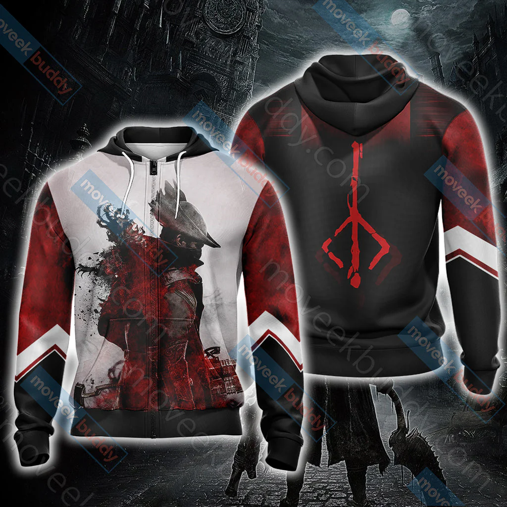 Bloodborne - Hunter's Mark New Unisex 3D T-shirt - Image 5