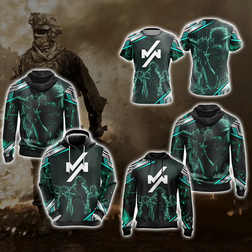 Call of Duty - Modern Warfare Unisex 3D T-shirt - Image 4