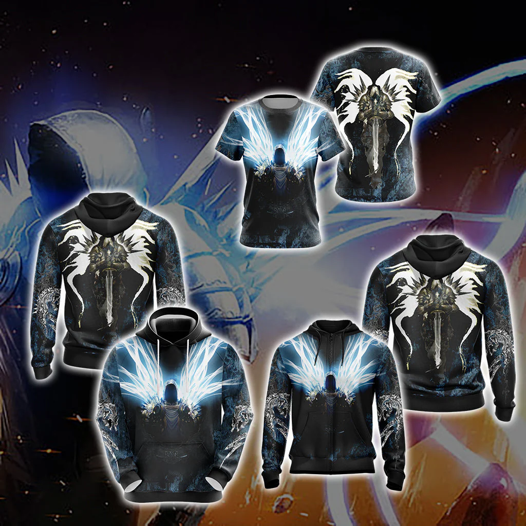 Diablo Tyrael New Version Unisex 3D T-shirt - Image 8