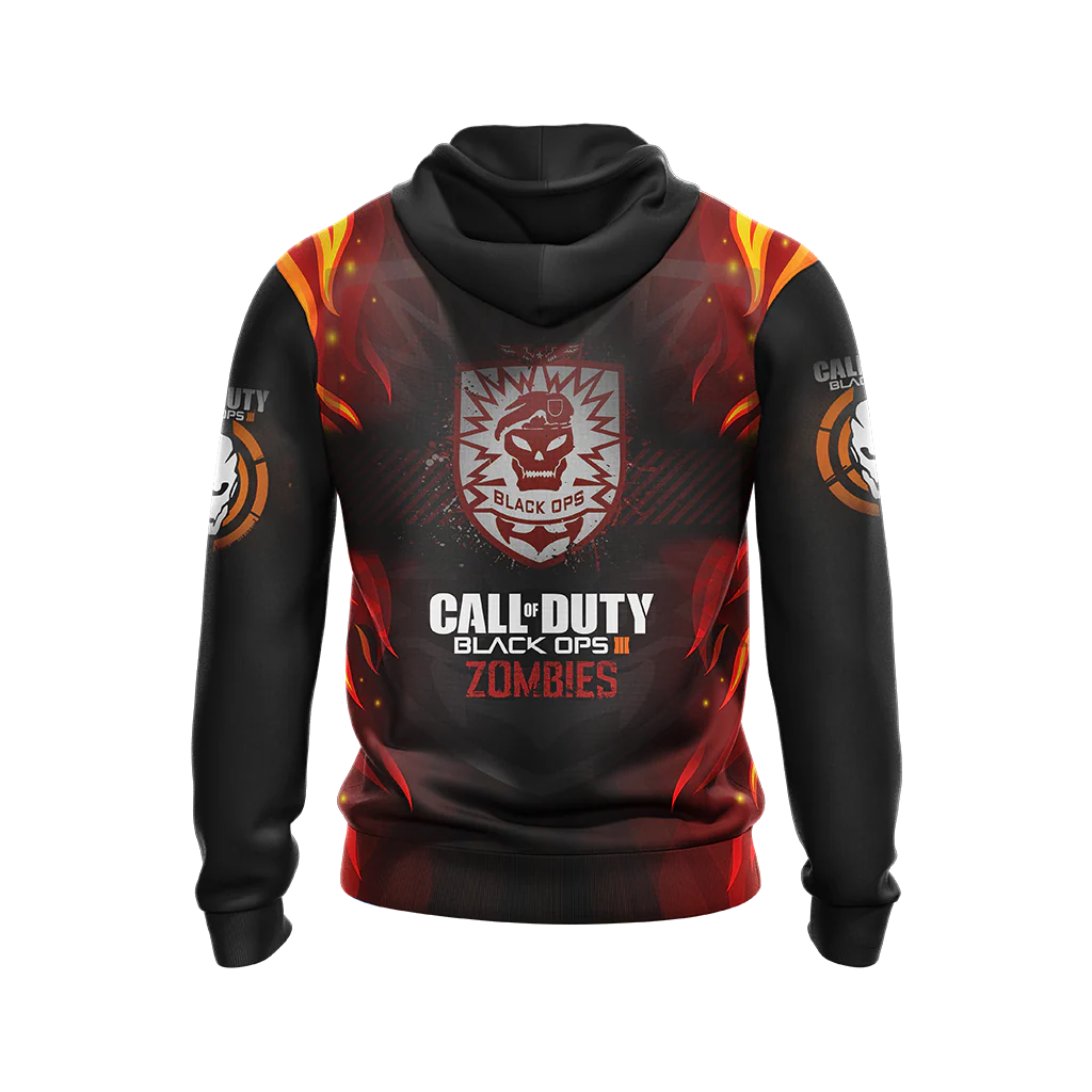 Call of Duty: Black Ops Zombies Unisex 3D T-shirt - Image 7