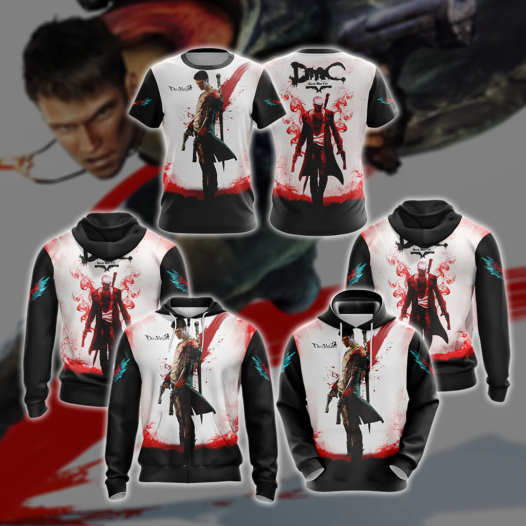 Devil May Cry Definitive Edition Unisex 3D T-shirt - Image 12