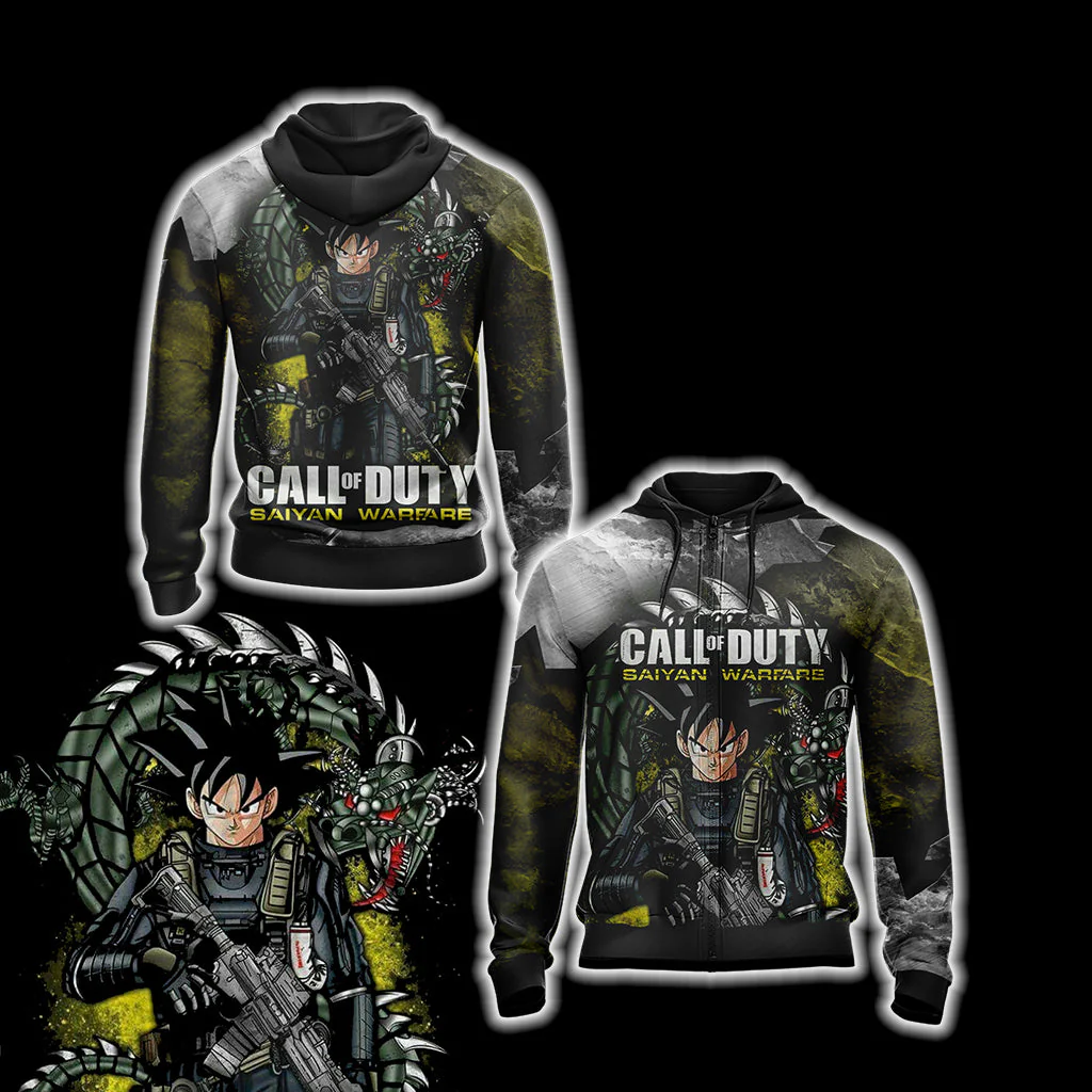 Call of Duty Game - Goku Unisex 3D T-shirt - Image 9