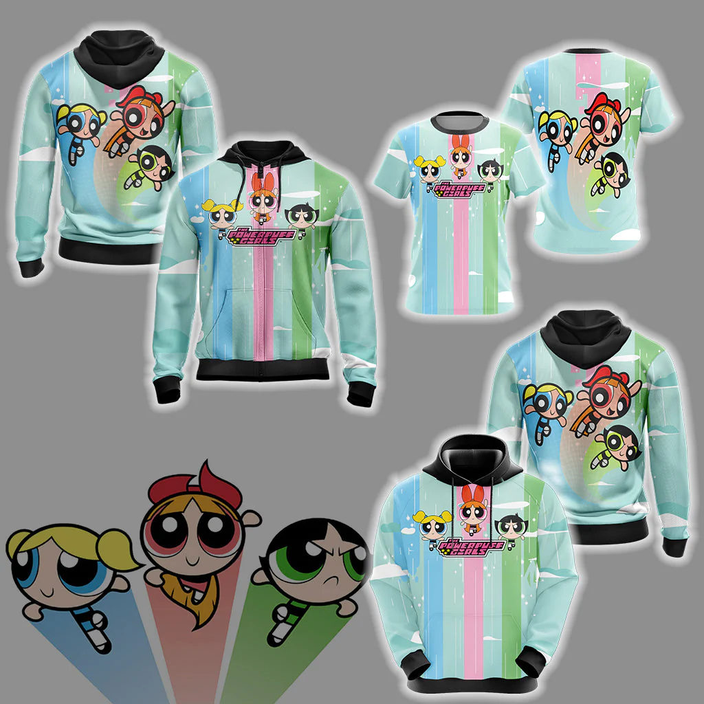 The Powerpuff Girls New Collection Unisex 3D T-shirt - Image 8