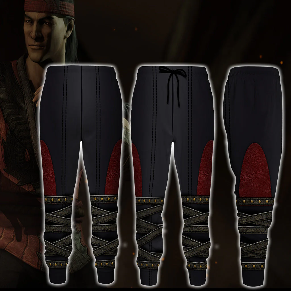 Mortal Kombat Liu Kang Cosplay Unisex 3D T-shirt Zip Hoodie - Image 7
